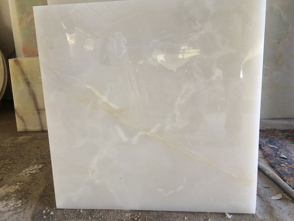 سنگ مرمر هرات (افغانستان) تخته‌ای لایه لایه تیره روشن Marble