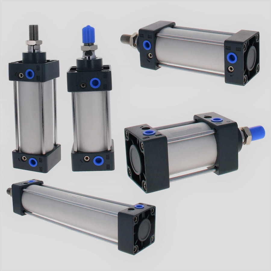 جک پنوماتیک سنسور دار؛ کم مصرف دارای ورودی خروجی هوا