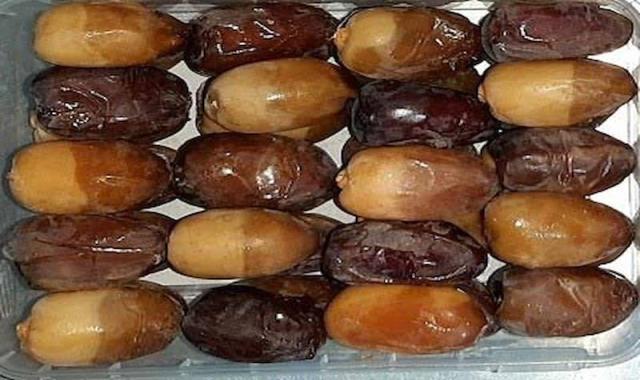 خرما رطب تهران؛ زرد قهوه ای درشت سطل (1 2 5 10) کیلویی