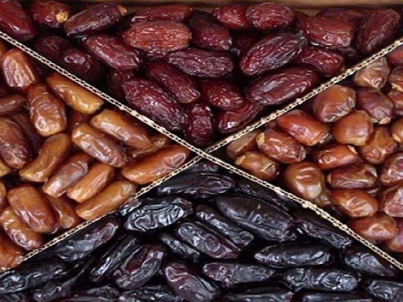 خرما رمانتا؛ قهوه ای مشکی 2 نوع مرطوب خشک Date