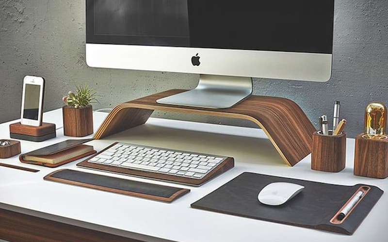 ست رومیزی مدیریتی شیک؛ پلاستیکی چرمی چوبی مناسب شرکت commercial