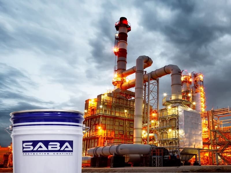 رنگ صنعتی صبا؛ مایع خمیری پودری 4 رنگ سبز آبی بنفش قرمز