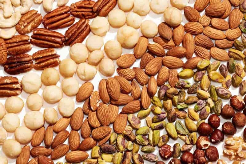 خشکبار زنجان؛ خام بوداده تقویت قلب اعصاب حاوی Protein