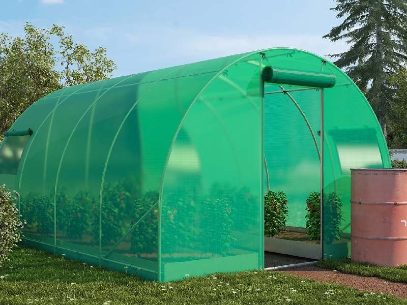 نایلون گلخانه کرج؛ مالچ آبیاری 2 رنگ سبز سفید حاوی مادون قرمز (IR)