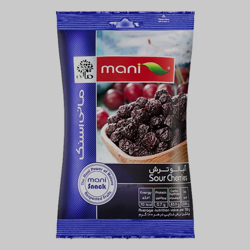 آلبالو خشک مانی؛ ترش شیرین کاهش استرس حاوی پتاسیم Calcium