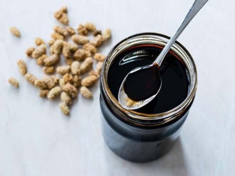 شیره توت امسال؛ سیاه طبع گرم آهن آنتی اکسیدان Fiber