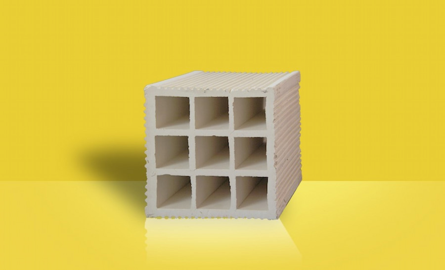 آجر سفال در اصفهان؛ صنعتی سنتی 2 نوع تیغه (10 15) سانتی