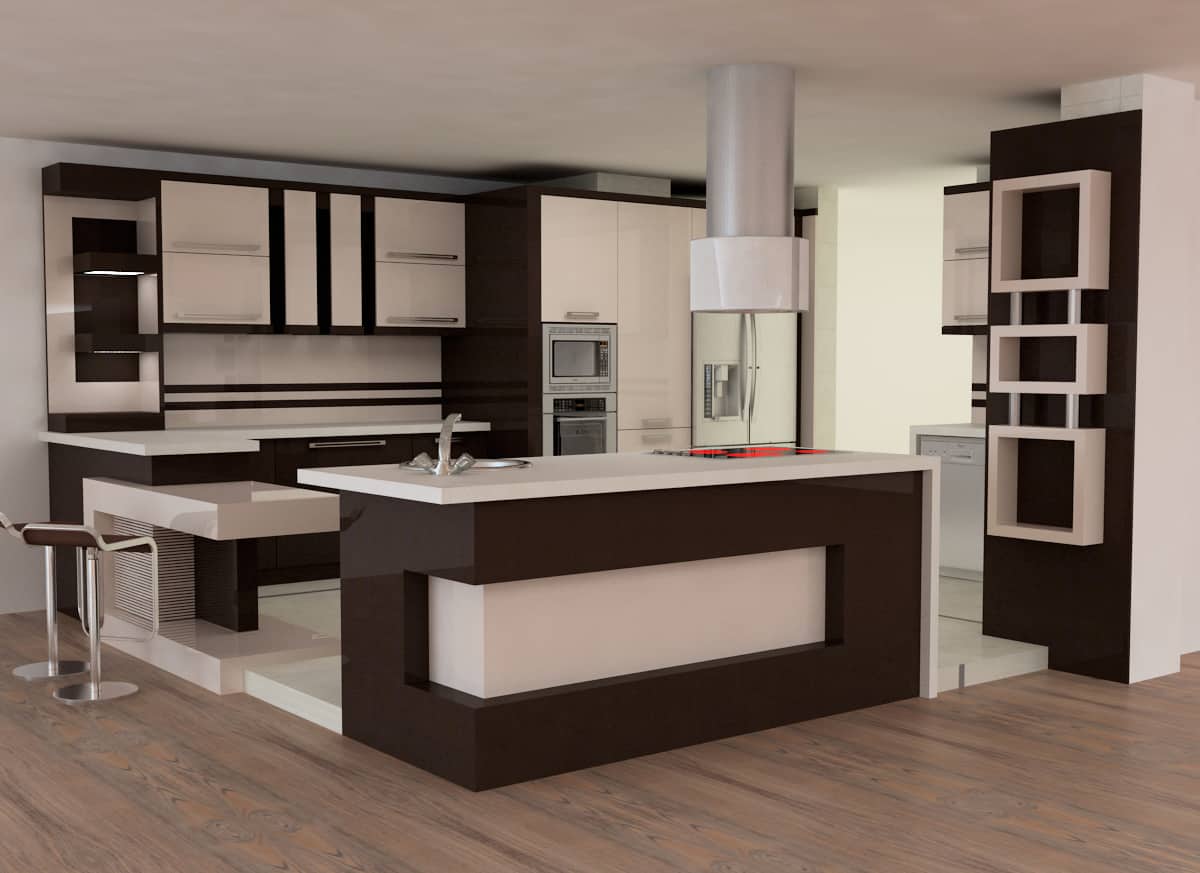 ام دی اف فرامید طوسی؛ ماندگار طبیعی ضد آب ضخامت (3 40) میلی متر Highglass