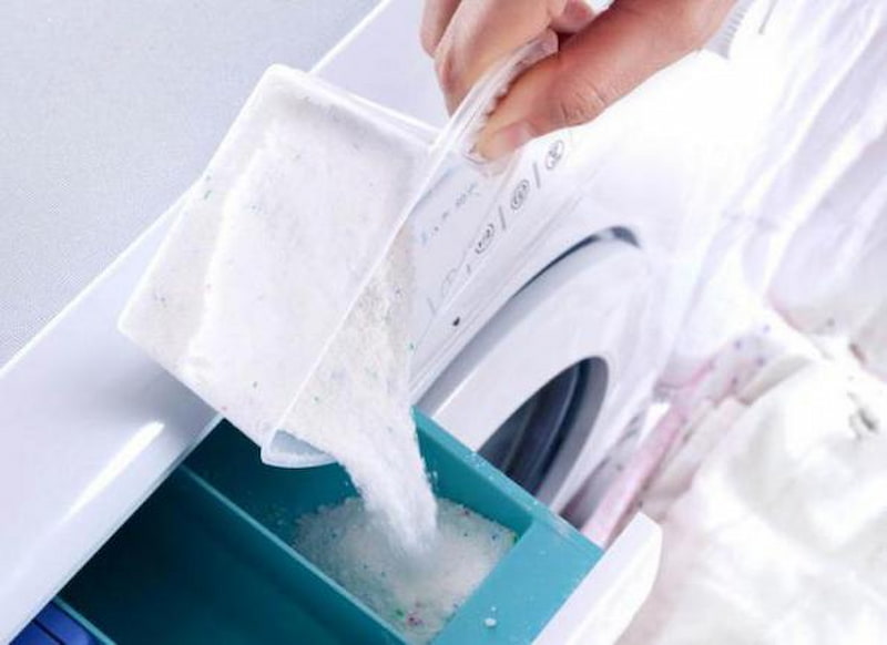 پودر لباسشویی سافاری؛ جعبه کیسه آنزیم دار بودن Safari