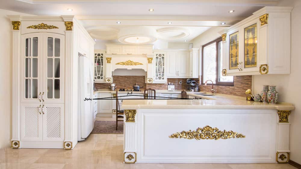 ام دی اف قرمز؛ روکش pvc نسوز ضد خش مناسب کابینت آشپزخانه