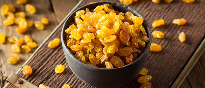 کشمش طلایی مرغوب (خشکبار) تیزآبی سنتی حاوی Potassium