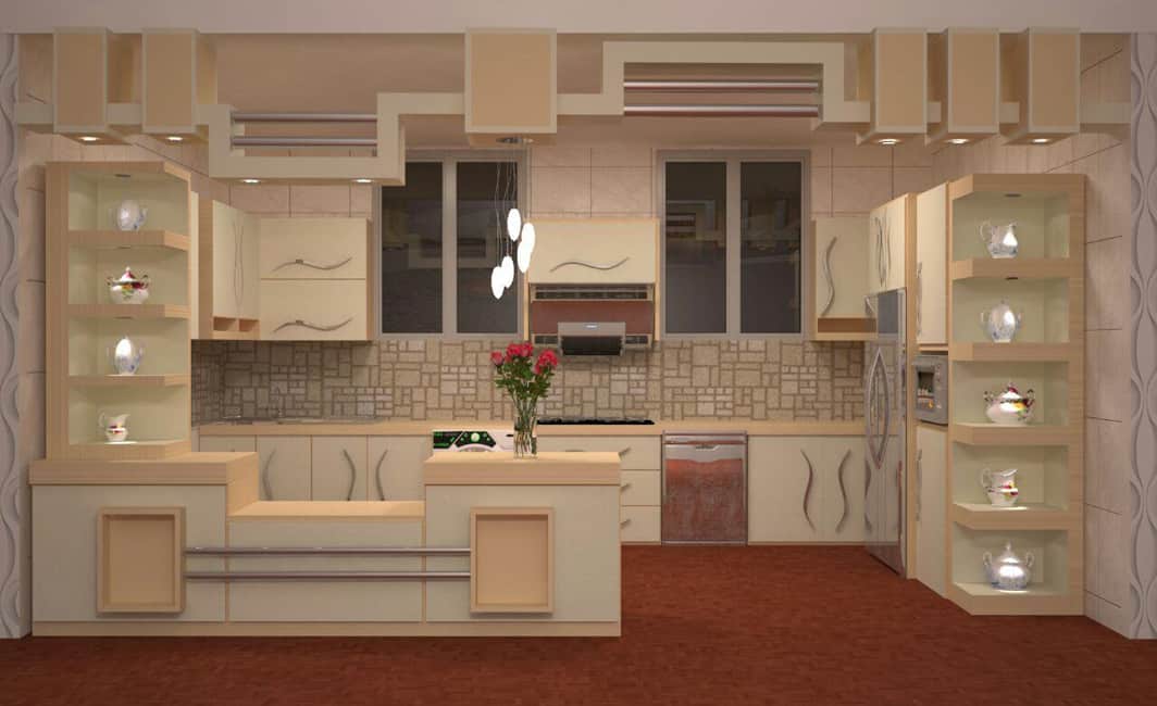 ام دی اف قفسه بندی؛ ضد آب مقاوم مناسب کابینت ضخامت (3 38) میلی متر