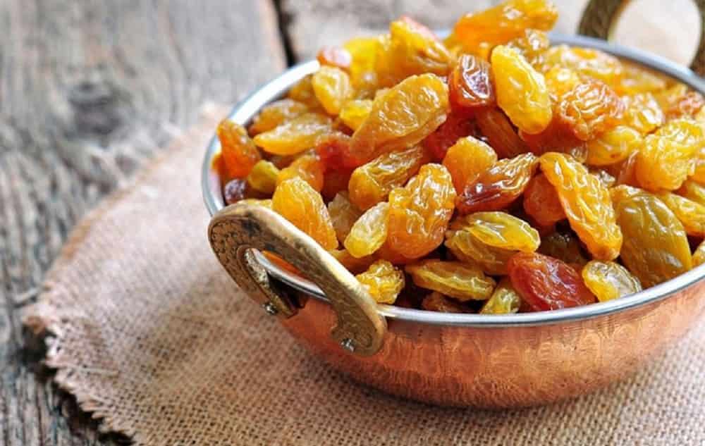 کشمش برای کبد چرب؛ سبز طلایی پلویی (سنتی) سم زدایی ویتامین B