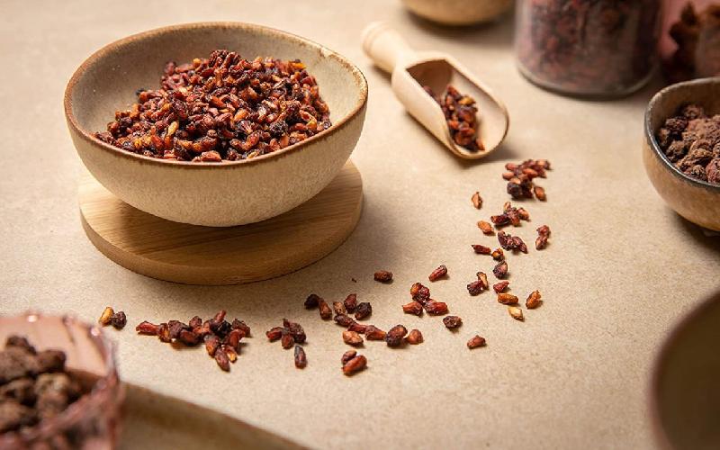 انار خشک طبیعی؛ بدون مواد شمیایی ویتامین C کاربرد (کیک دسر غذا)