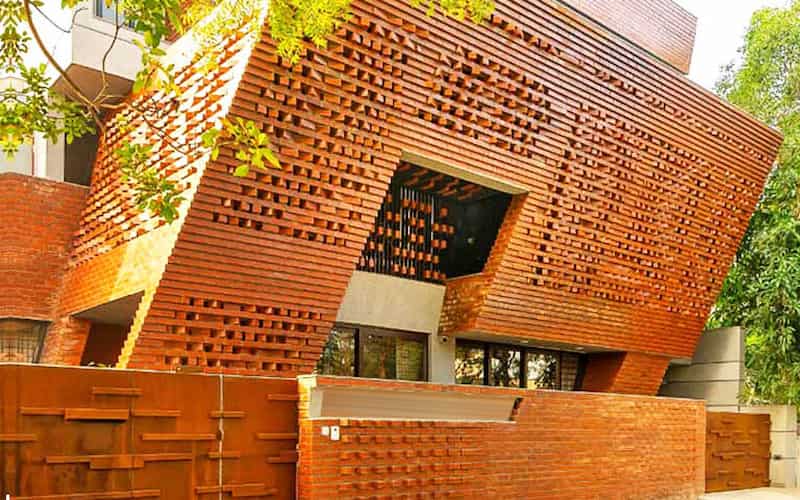 آجر نما صنعتی؛ قرمز زرد مشکی مقاومت بالا (سیلیس اکسید آلومینیوم)