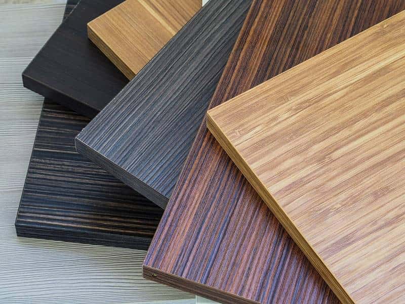 ام دی اف رنگ والیس؛ منحنی زاویه دار قابل برشکاری روکش PVC