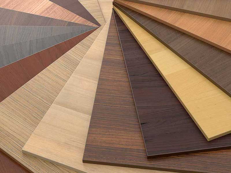 ام دی اف رنگ گردویی؛ چگال نئوپان 3 جنس پلی استر ملامینه فلزی