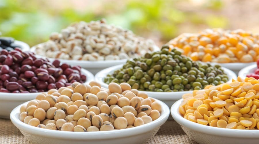 حبوبات آش رشته؛ خورشت 3 مدل عدس لوبیا چیتی سفید beans