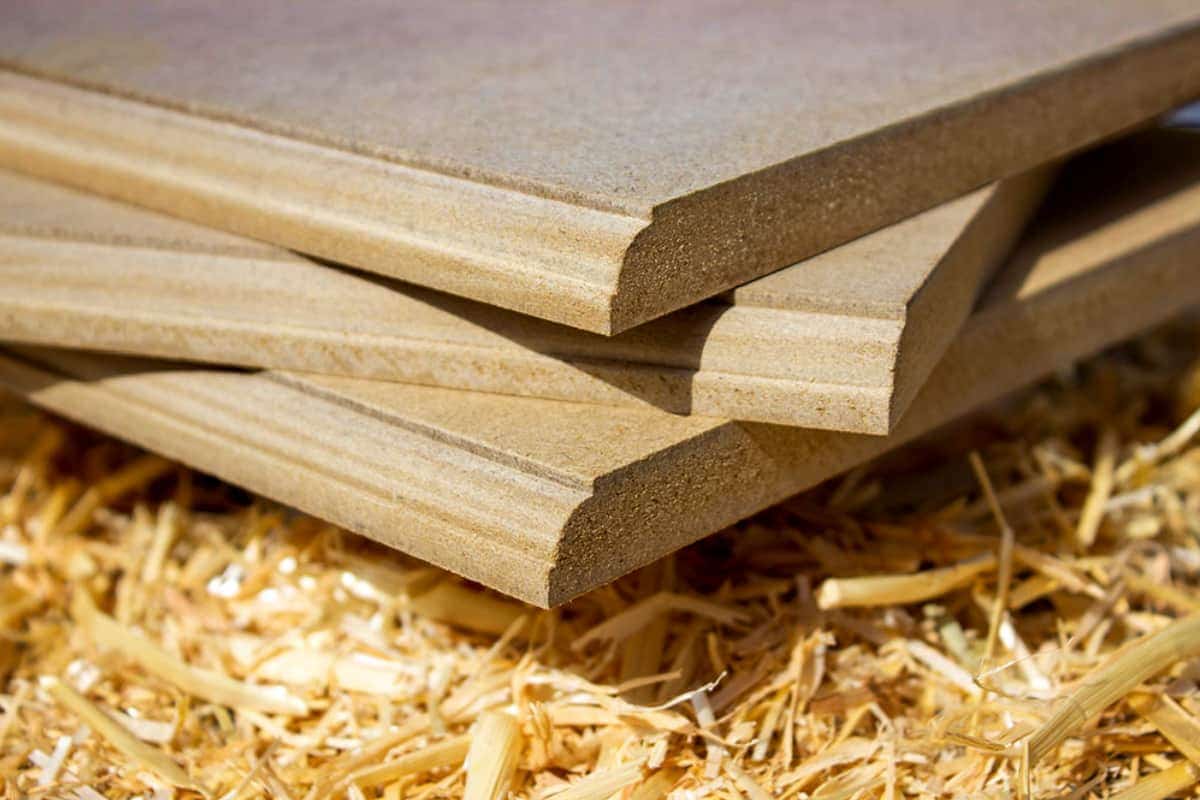 ام دی اف طرح والیس (تخته فیبر) خام روکش دار 2 مدل شیاردار ساده