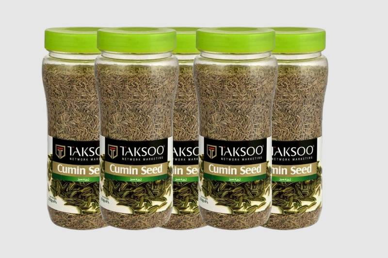 زیره سبز تکسو؛ حاوی فیبر آهن لاغری درمان افسردگی TAKSOO