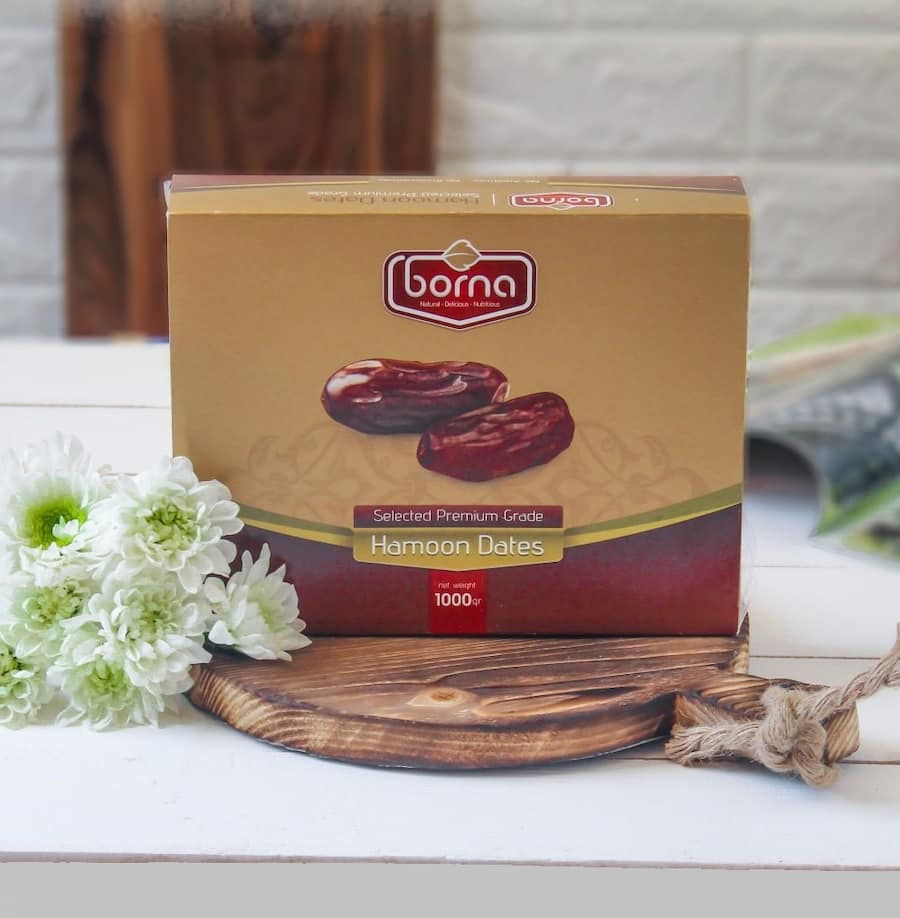 خرما مضافتی برنا؛ خونساز رفع افسردگی (500 1000) گرم تولید IRAN