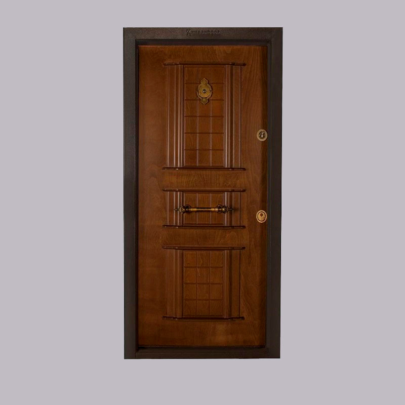 درب ضد سرقت سه قاب؛ قهوه ای مشکی سفید 3 مدل سوئیچی هوشمند کارتی