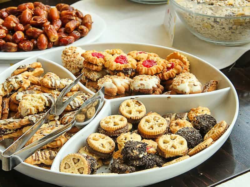 شیرینی خانگی قزوین؛ پادرازی قندی 700 گرمی فاقد رنگ اسانس Qazvin