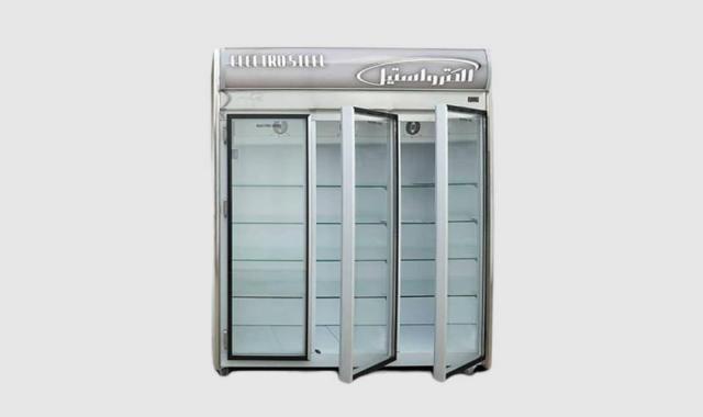 یخچال صنعتی الکترواستیل؛ گالوانیزه (1 2 4) درب مناسب سوپرمارکت فروشگاه