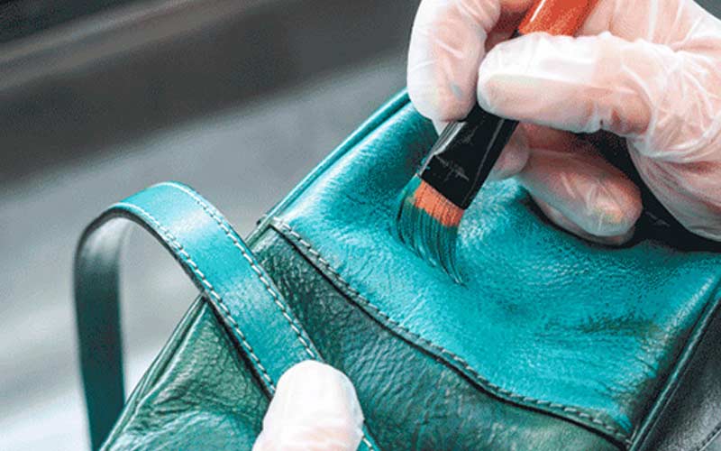 رنگ صنعتی چرم؛ راکتیو کاتیونی گیاهی عسلی مشکی سورمه ای مناسب leather