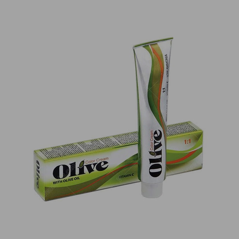 رنگ موی دودی الیو؛ آمونیاک حاوی روغن گیاهی 100 میلی لیتر Olive