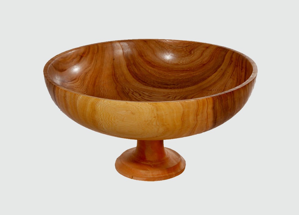 ظروف چوبی میوه خوری؛ افرا راش توسکا 2 شکل دایره مستطیل