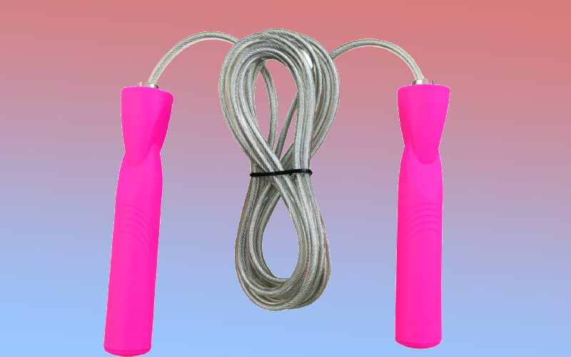 طناب ورزشی صورتی؛ پلیمر محکم مناسب ماهیچه سازی ورزشکاران