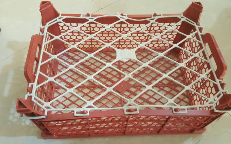 سبد میوه تبریز؛ پلاستیکی مقاوم ابعاد (60*40 65*47) مناسب سردخانه