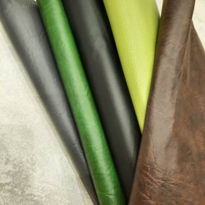 چرم مصنوعی دلتا؛ صنعت مبلمان کیف کفش 2 نوع ساده طرح دار