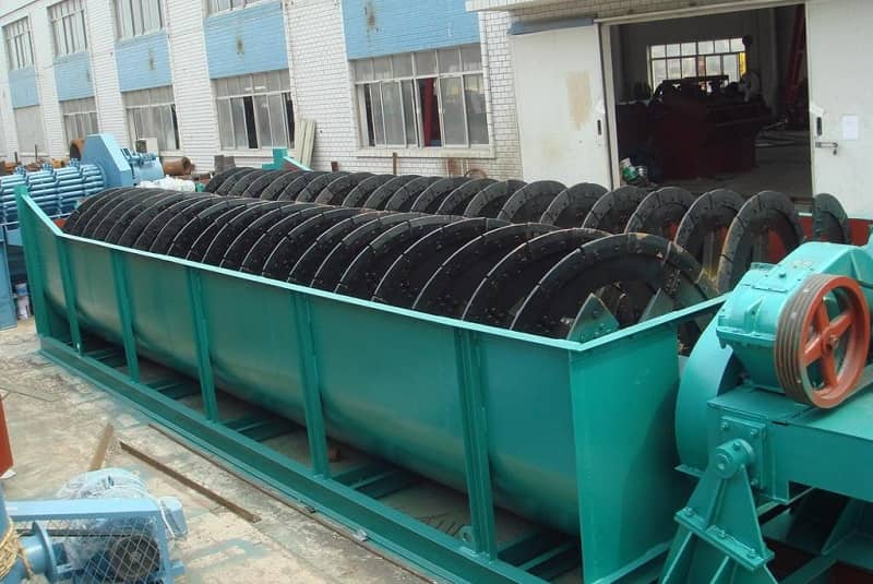 سنگ شکن حلزونی (ماسه شور) ساختار مارپیچی خالص سازی شن ماسه