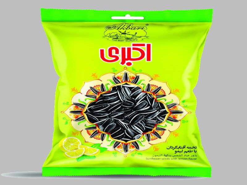 تخمه آفتابگردان اکبری؛ خام بو داده 2 طعم (نمکی گلپر)