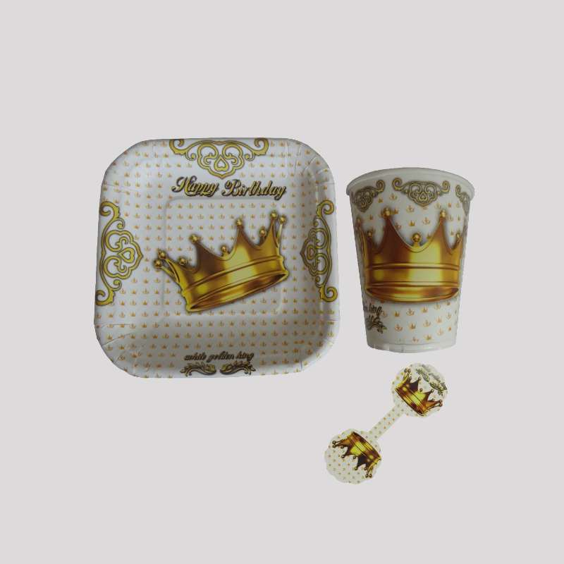 ظروف یکبار مصرف تولد؛ فانتزی درب دار بسته بندی (20 30) عددی