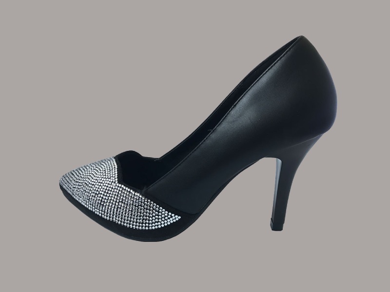 صندل مجلسی سایز بزرگ؛ جلو بسته روباز 2 مدل نگین دار بندی سایز 42 46