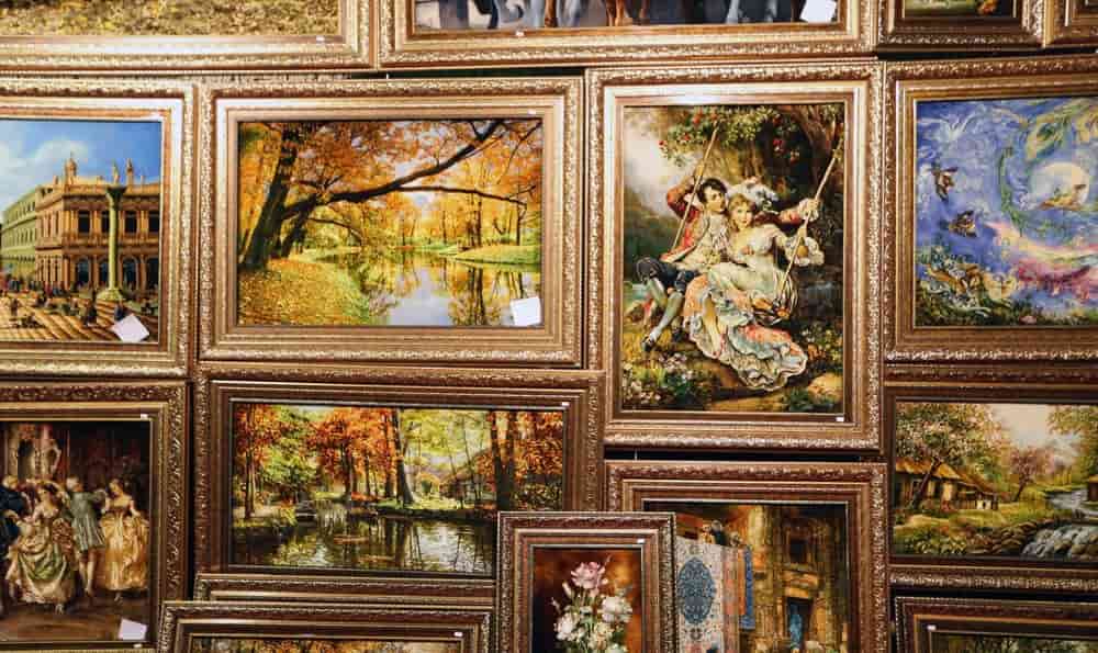 تابلو فرش پاسور باز؛ ابریشمی نقش برجسته لطیف سایز ( 120*70)