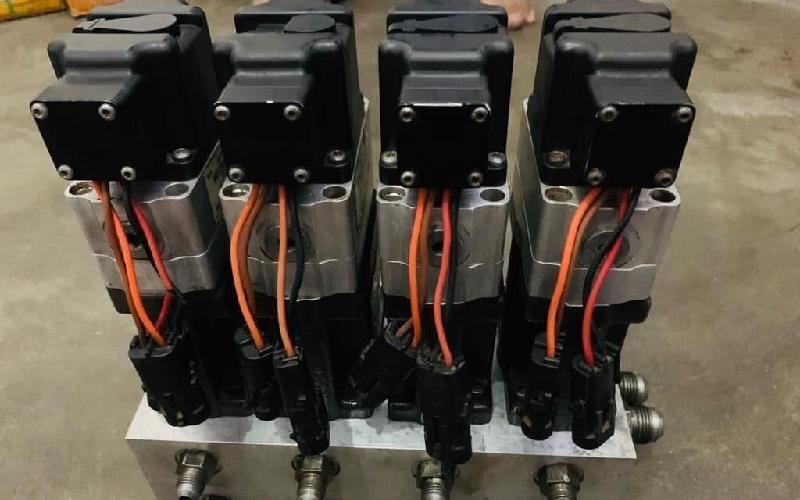 شیر هیدرولیک بیل بکهو؛ فنری ساچمه کنترل سرعت جهت 3 نوع