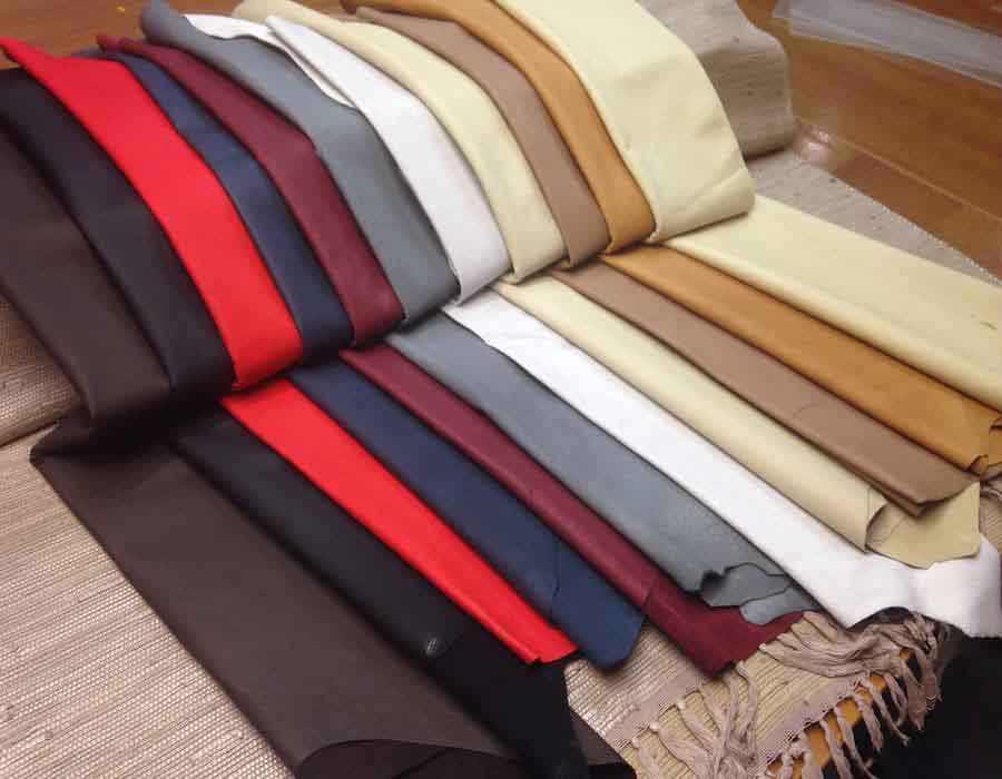 چرم لباسی مصنوعی؛ کیف کفش طرح دار درخشندگی Polyurethane