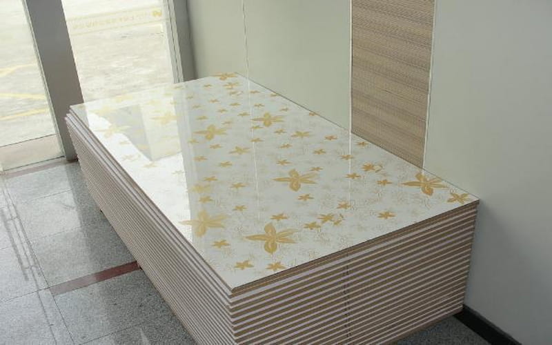 ام دی اف سفید طرح دار؛ چهار شش میل تولید کابینت کمد دیواری