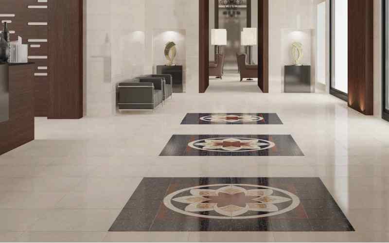 کاشی و سرامیک راک؛ پولیش گرانیت دابل شارژ 2 طرح سورفیس اینداس 120*120