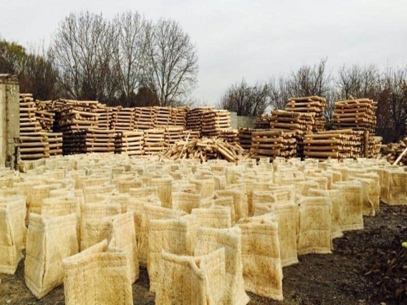 پوشال سلولزی برای کولر معمولی؛ الیاف مصنوعی تراشه خاشاک چوب خنک کننده Pushal