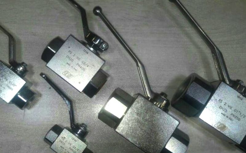 شیر هیدرولیک دو طرفه؛ قطع وصل جریان فولاد استیل 3 نوع