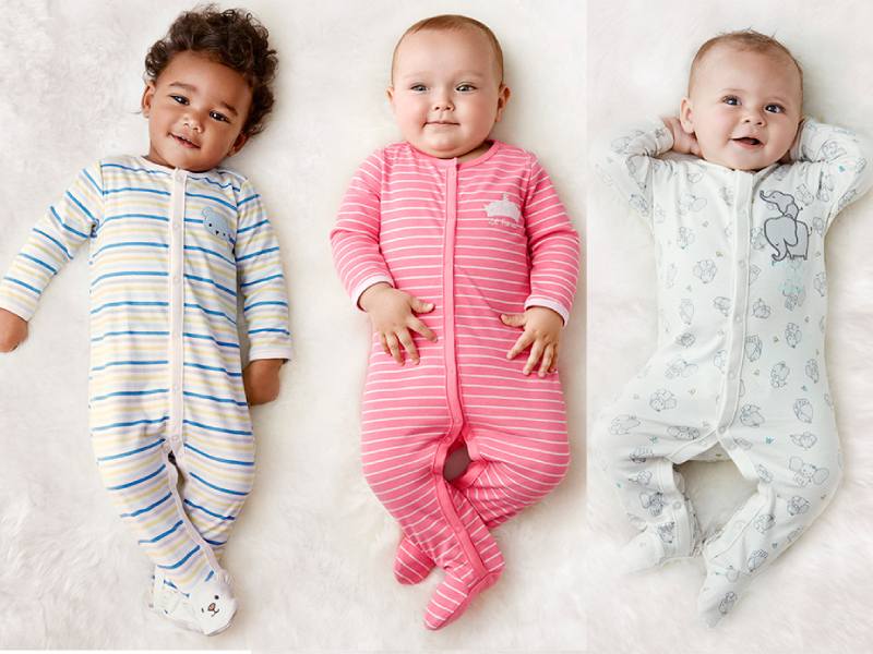 لباس سرهمی کودک؛ پنبه پلی استر آبی صورتی یک (بلوز شلواز) Overall