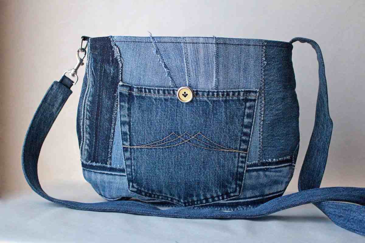 کیف لی زنانه؛ ساده طرح دار کوچک متوسط 2 رنگ آبی طوسی