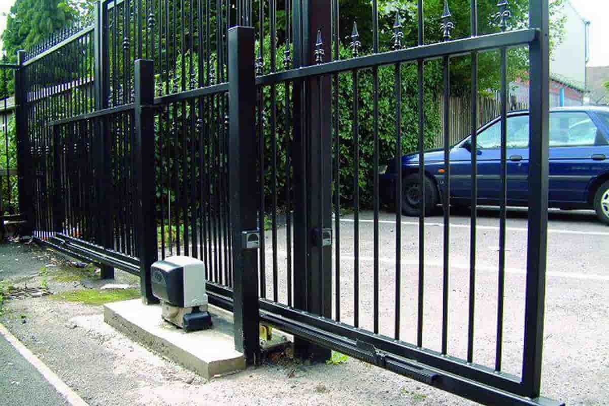 جک برقی درب ریلی؛ بی صدا امنیت بالا 2 کاربرد (اداره منزل) Rail door