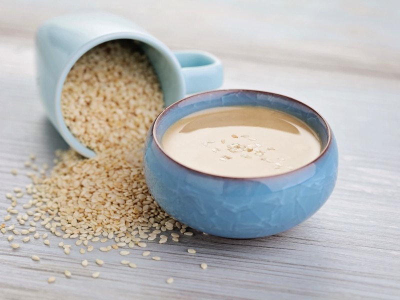 ارده خوراکی (طحینه) سنتی محلی وزن 400 800 گرم حاوی Vitamin B12