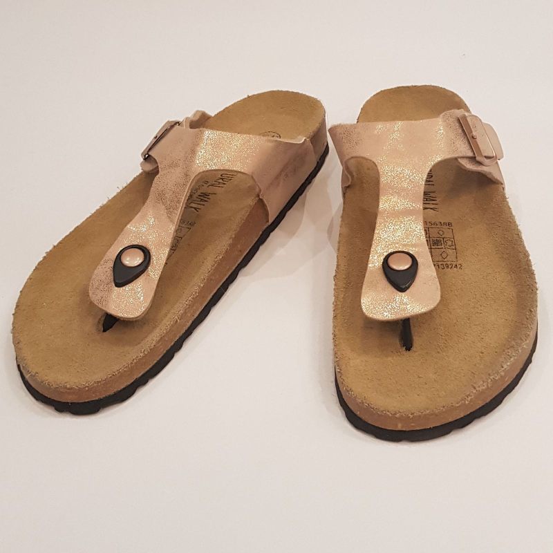 صندل لا انگشتی اسمارا؛ مردانه زنانه پلاستیکی 2 نوع طبی ساده